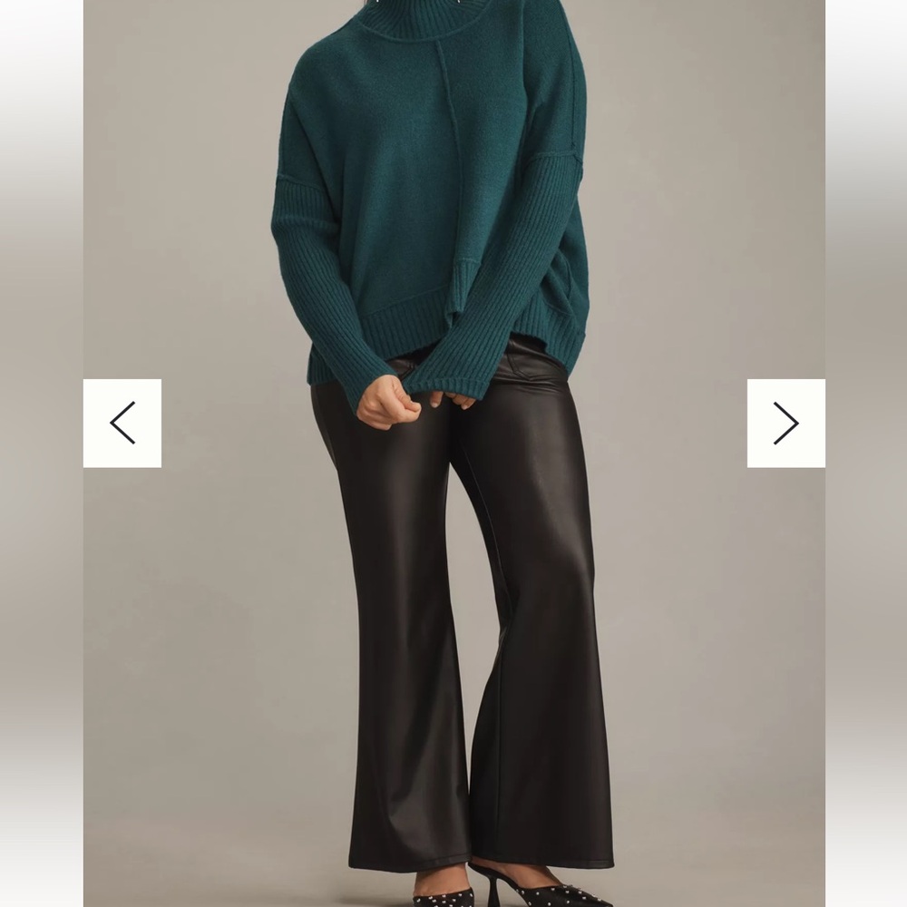 Anthropologie The Gretchen Cozy Mock Neck sweater by Maeve sz2X - Picture 4 of 4